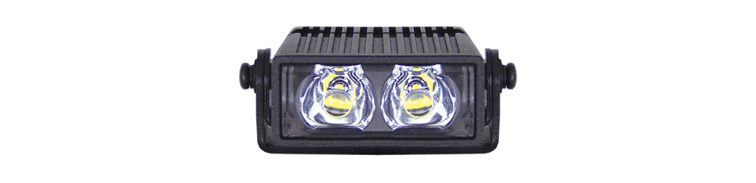 M Power Driving/ Fog Light, Orv, LED Bulb, Clear Bulbs, 2.61 Inch X 1.2 Inch Rectangular, 16 Watt Bulbs Amp Draw 1.15 Amp at 14 Volt – EMPR10038-WW