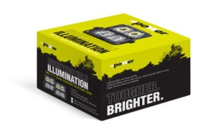 M Power Driving/ Fog Light, Orv, LED Bulb, Clear Bulbs, Dual Stacked 2.61 Inch X 1.2 Inch Rectangular – EMPR10039-WW