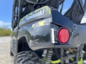 M Power Spotlight, Orv, 12 Watts LED, 6 Leds, Black Rectangular Housing, 4 Inch Length, White Light, 9 to 32 Volts DC – RTL-EMPS20001-W
