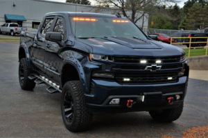 M Power Light Bar, Orv, LED Bulb, 96 White/ Amber 1.25 Watt Dual Color Bulbs, 120 Watt/ 15 Amp at 9 to 16 Volts, Flood Beam – RTL-ENFWB00002