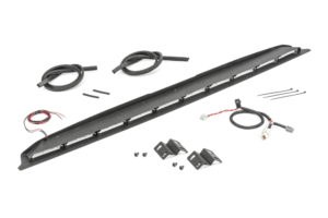 M Power Light Bar, Orv, LED Bulb, 120 White/ Amber 1.25 Watt Dual Color Bulbs, 150 Watt/ 15 Amp at 9 to 16 Volts, Flood Beam – RTL-ENFWB00003