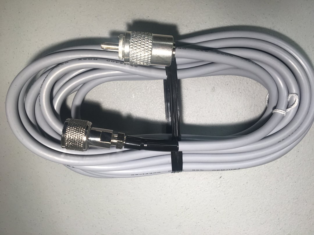 Morad Antenna Cable, RG8X W/ PL259 One End -FMEPL259 One End (35 FT.) – 8X35