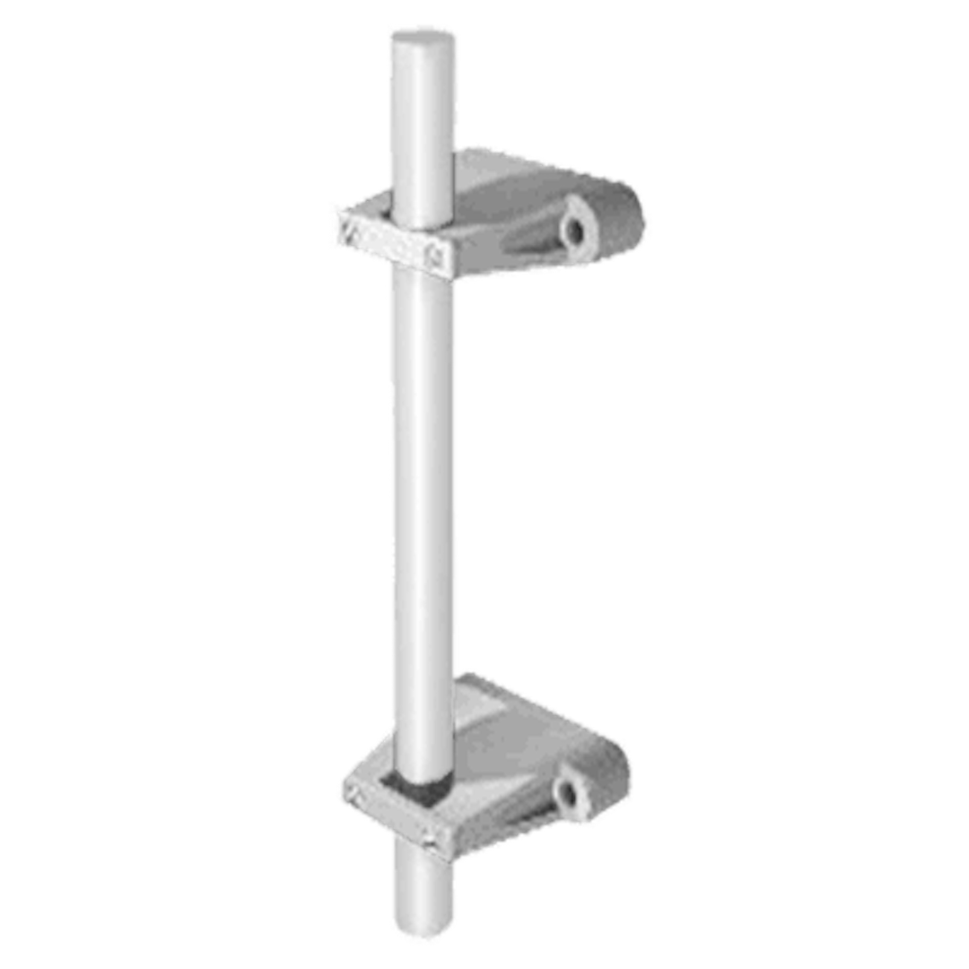 Morad Antenna Mount, M9 Bulkhead Mount with Anodized Straps (pair), Mfg# 9068, for 1.5″ Masts. – M9