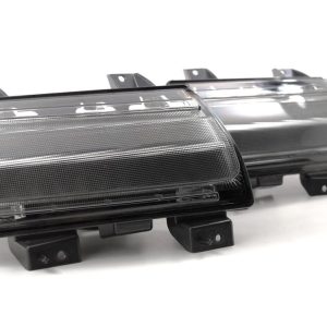 Morimoto Daytime Running Light – LED, Xb, Black Rectangular Housing, Smoked Lens, White DRL and Parking/ Sequential Amber Turn Signal – LF513