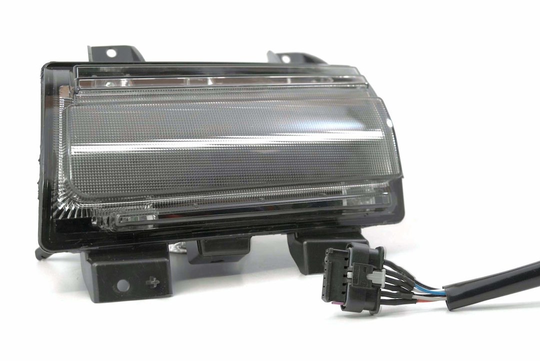 Morimoto Daytime Running Light – LED, Xb, Black Rectangular Housing, Smoked Lens, White DRL and Parking/ Sequential Amber Turn Signal – LF513