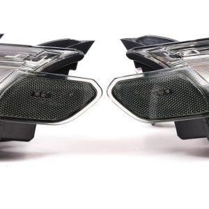 Morimoto Daytime Running Light – LED, Xb, Black Rectangular Housing, Smoked Lens, White DRL and Parking/ Sequential Amber Turn Signal – LF513