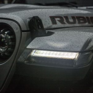 Morimoto Daytime Running Light – LED, Xb, Black Rectangular Housing, Smoked Lens, White DRL and Parking/ Sequential Amber Turn Signal – LF513