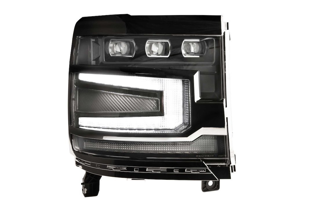 Morimoto Headlight Bezel, Xb, For Morimoto Xb Headlights, Black, Set of 2 – LF542.B