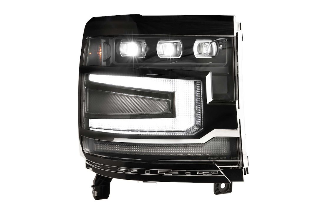 Morimoto Headlight Bezel, Xb, For Morimoto Xb Headlights, Black, Set of 2 – LF542.B