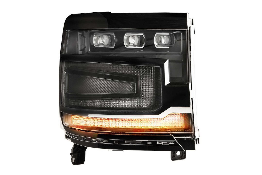 Morimoto Headlight Bezel, Xb, For Morimoto Xb Headlights, Black, Set of 2 – LF542.B