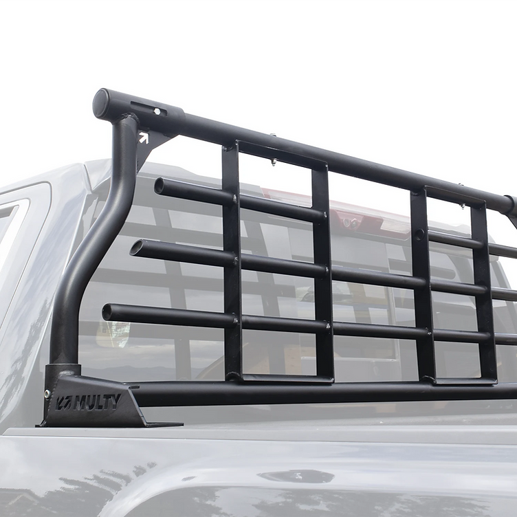 Multy Rack S Headache Rack, Pro, Bar Style, Texture Powder Coated, Black, Aluminum – MR-2310