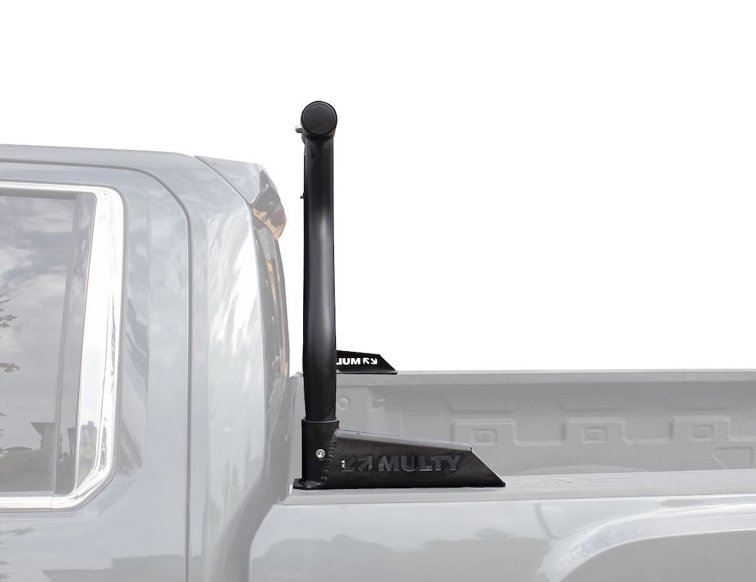 Multy Rack S Headache Rack, Pro, Bar Style, Texture Powder Coated, Black, Aluminum – MR-2310