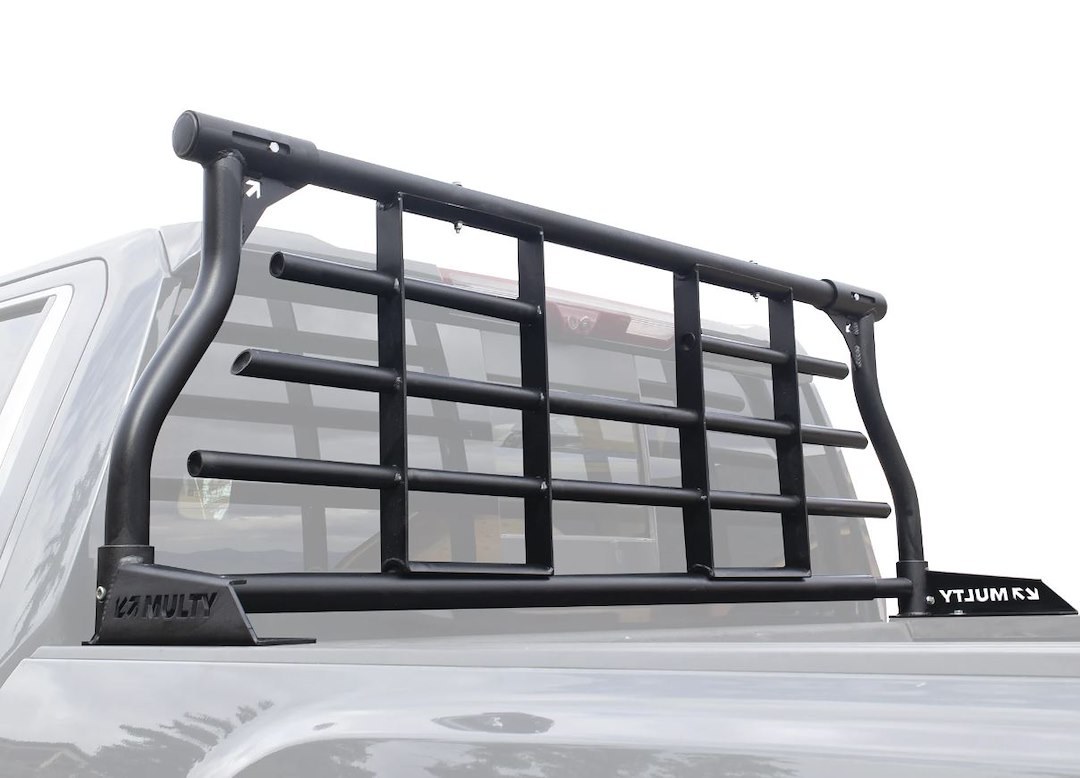 Multy Rack S Headache Rack, Pro XL, Bar Style, Texture Powder Coated, Black, Aluminum – MR-2347