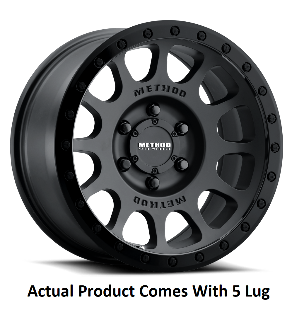 Method Race Wheels Wheel, 305 Nv, 17 Inch Diameter X 8.5 Inch Width, 5 X 127 Millimeter/ 5 X 5.00 Inch Bolt Pattern – MR305785501000