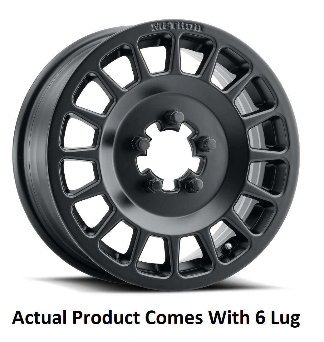 Method Race Wheels Wheel, MR407 Bead Grip, 15 Inch Diameter X 6 Inch Width, 6 X 139.7 Millimeter/ 6 X 5.50 Inch Bolt Pattern – MR40756060551