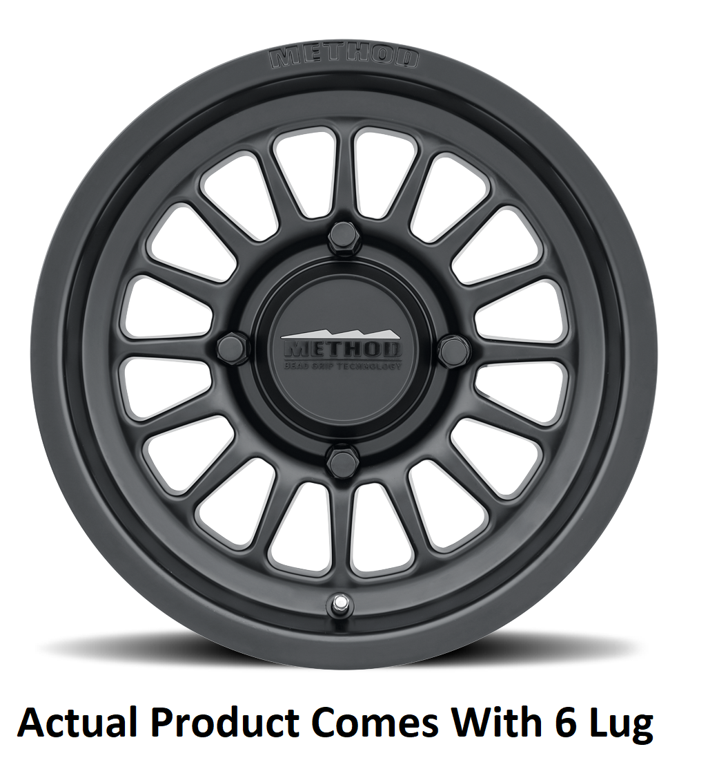 Method Race Wheels Wheel, MR411 Bead Grip, 15 Inch Diameter X 7 Inch Width, 6 X 139.7 Millimeter/ 6 X 5.50 Inch Bolt Pattern – MR41157060552