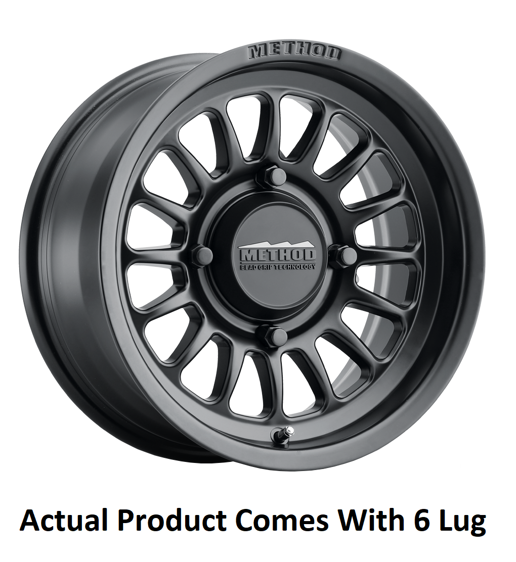 Method Race Wheels Wheel, MR411 Bead Grip, 15 Inch Diameter X 7 Inch Width, 6 X 139.7 Millimeter/ 6 X 5.50 Inch Bolt Pattern – MR41157060552