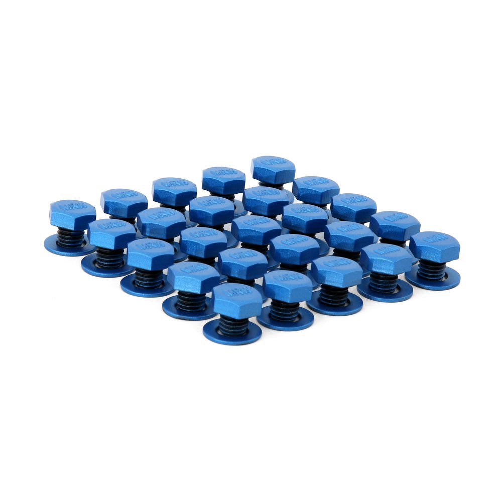 Method Race Wheels Wheel Rim Lip Bolt, Fits Method Race Non-Bead Lock Wheels, Matte Blue, Bolt-On, Stainless Steel – BT-BOLT MATTE BLUE KIT