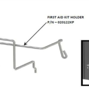 Masterack Van Storage System First Aid Kit Tray, Mount on Vertical Surfaces IN the Cargo Area, 9 Inch Width X 3 Inch Depth – 020122KP