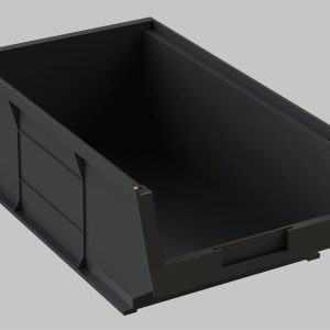 Masterack Van Storage System Shelf Bin Box, For Use with Masterack Shelf Bin, 8 Inch Width X 5 Inch Height X 12 Inch Depth, Polypropylene – 021471KP