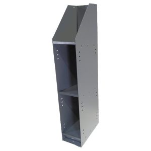Masterack Van Storage System Manual Rack, Bolts to Shelf End Panel, 6 Inch Width X 36 Inch Height X 12 Inch Depth, 3 Shelves – 025522KP