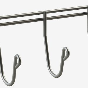 Masterack Van Storage System Shelf End Panel Hook, For Use with Masterack Shelf End Panel, Zinc Plated, 2 Inch Diameter, Set of 3 – 025527KP
