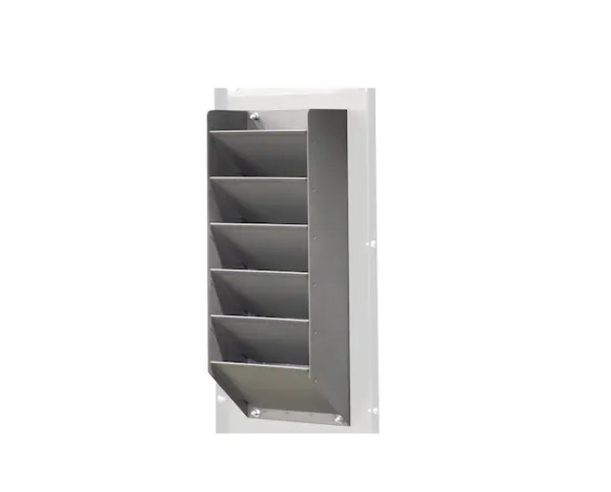 Masterack File Bin, Vertical Mount to Any Upright/ Partition, 27 Inch Height X 12 Inch Width X 5 Inch Depth, 6 Pockets, Gray, Steel – 026892KP