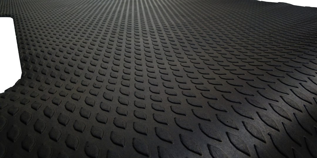 Masterack Cargo Area Liner, Black, Rubber, Non-Skid – 02H377KP