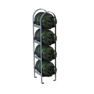 Masterack Van Storage System Refrigerant Tank Rack, Bolts to Floor, Holds Four 30 Pound Tank – 02N939KP