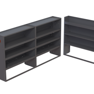 Masterack Van Storage System Kit, Standard Steel Base Package – 02R104KP