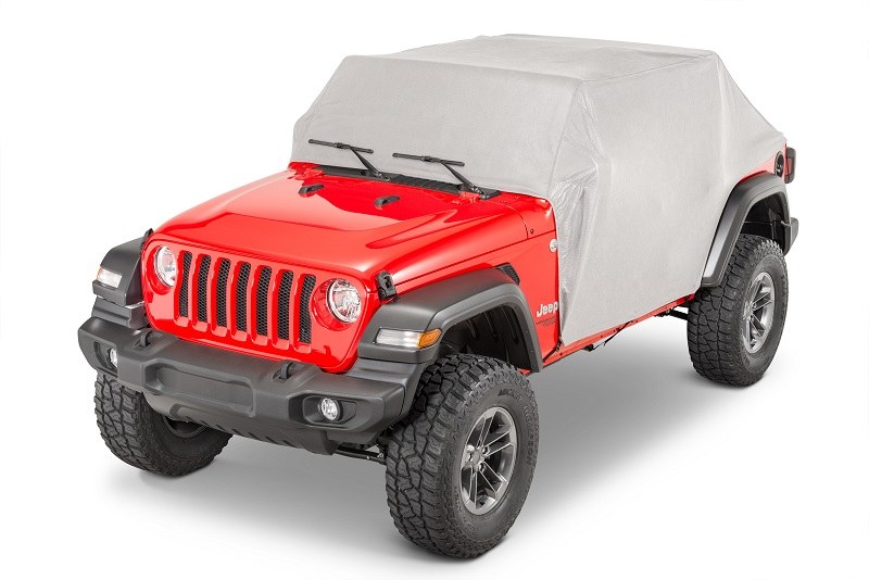 Mastertop Cab Cover, Covers Cab from Windshield Frame to Cargo Area, Waterproof, Gray, Fabric – 11121609