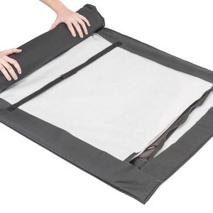 Mastertop Storage Bag, For Use with Soft Top Rear Windows, Roll Up Type, Three Pockets, Black Diamond – 13100301