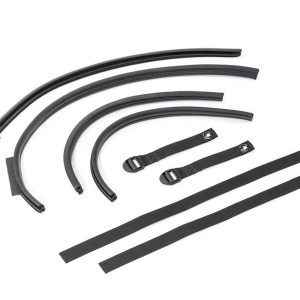 Mastertop Soft Top, Black, Mastertwill® Fabric, Uses Factory Doors, Includes Tinted Window, Includes Hardware – 15201924