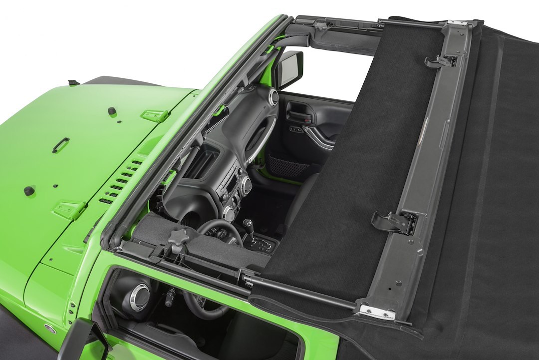Mastertop Soft Top Hardware Kit, For Use with Black Mastertop Soft Top, With Bows/ Mounting Hardware/ Windshield Channel/ Door Surrounds – 15601324
