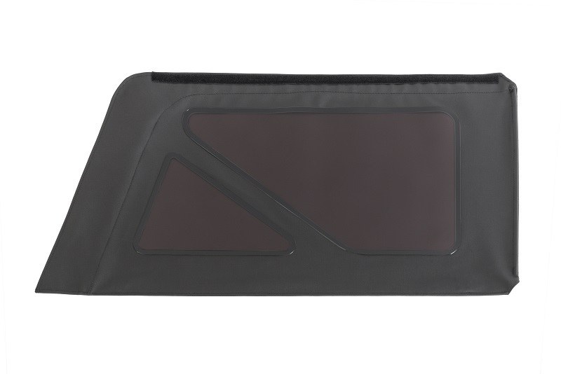 Mastertop Soft Top Window Kit, For Factory Original Soft Top, With Tinted Driver Side Quarter and Passenger Side Quarter, Black Diamond – 16020835