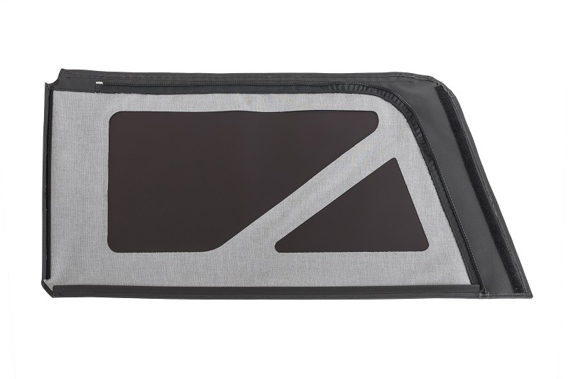 Mastertop Soft Top Window Kit, For Factory Original Soft Top, With Tinted Driver Side Quarter and Passenger Side Quarter, Black Diamond – 16020835
