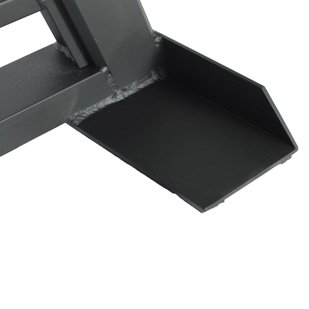Magnum Truck Headache Rack, Low Pro, Louvered with Window Cut Out, Lighted, Powder Coated, Matte Black, Aluminum – 424LW