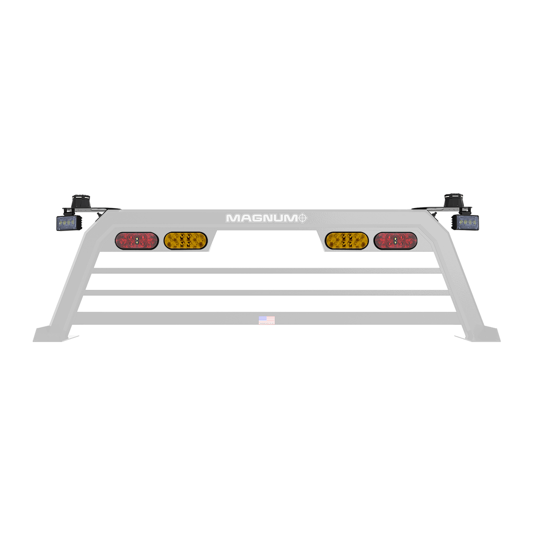 Magnum Truck Center High Mount Stop Light, Clear Bulb, LED, For Headache Rack – COMMANDER