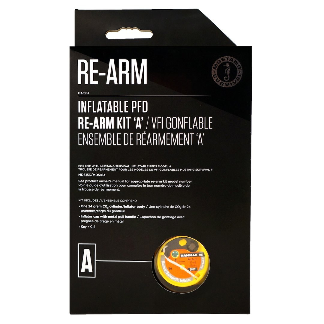 Mustang Surv Pfd – Personal Floatation Device Re-Arm Kit – MA5183-0-0-101