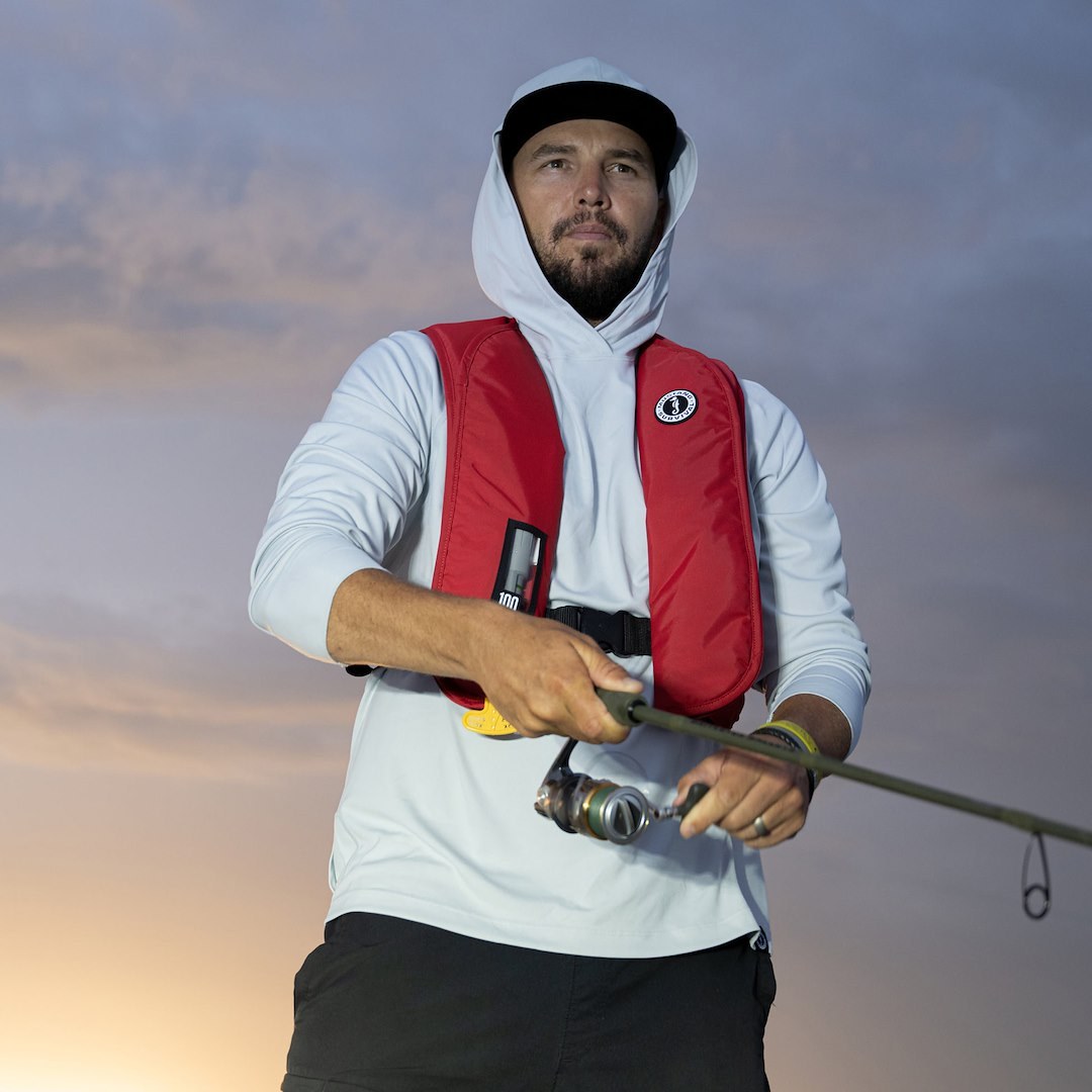 Mustang Surv Pfd – Personal Floatation Device, Mit 100, Type V Automatic/ Manual Inflatable Life Vest, Universal, 38 Pounds Buoyancy – MD2030-4-0