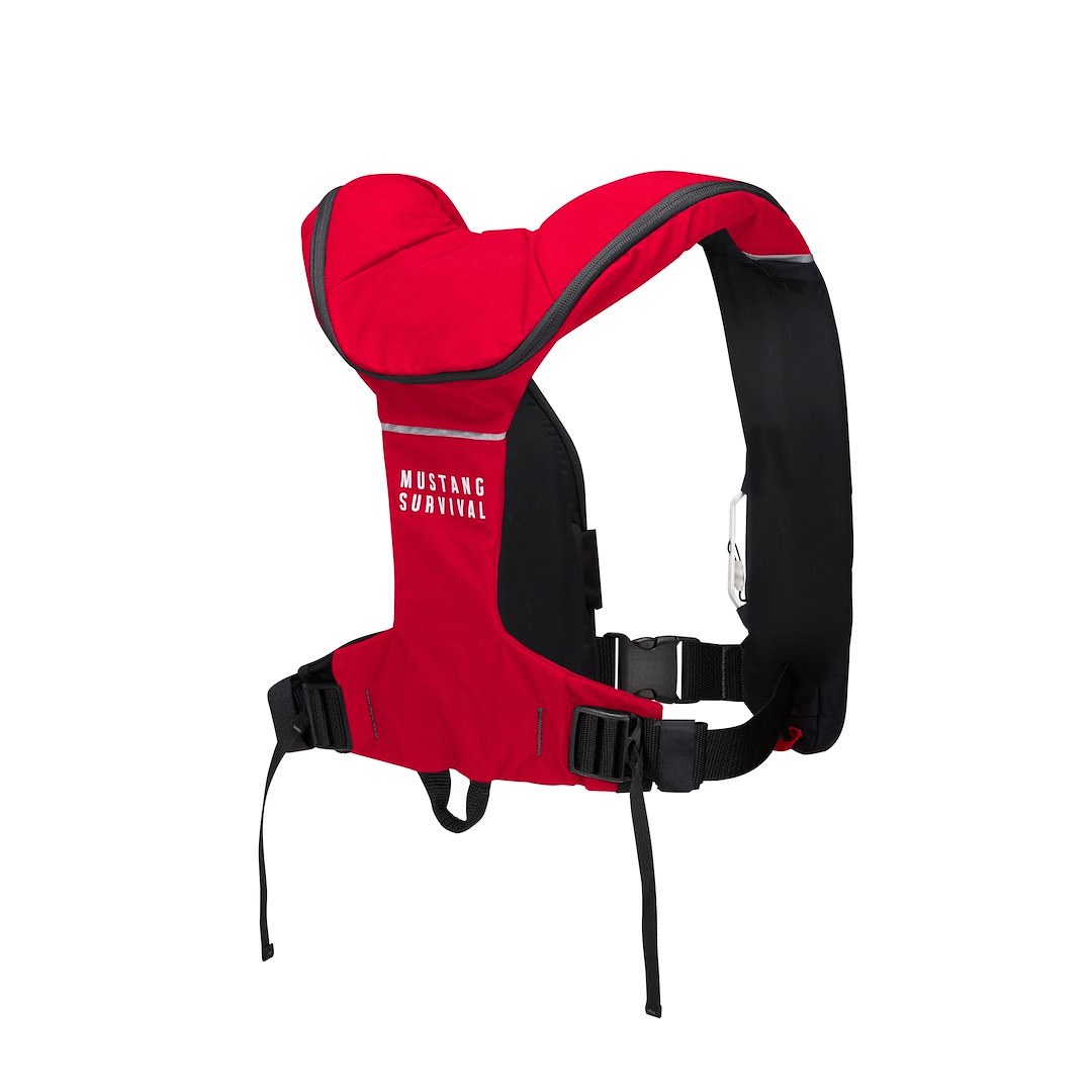 Mustang Surv Pfd – Personal Floatation Device, Elite 190, Type III Inflatable Life Vest, Adult, Universal – MD3170-123-0