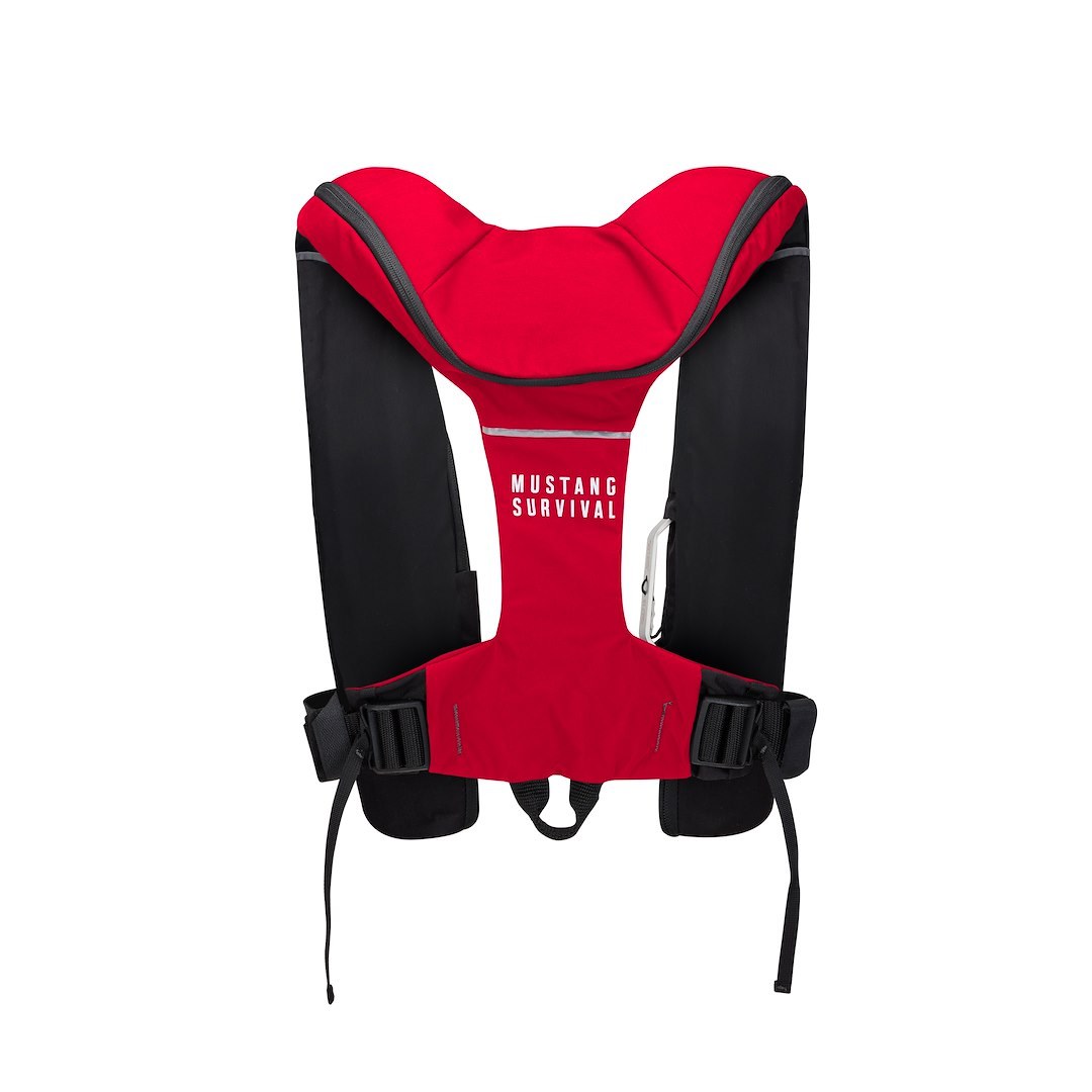 Mustang Surv Pfd – Personal Floatation Device, Elite 190, Type III Inflatable Life Vest, Adult, Universal – MD3170-123-0