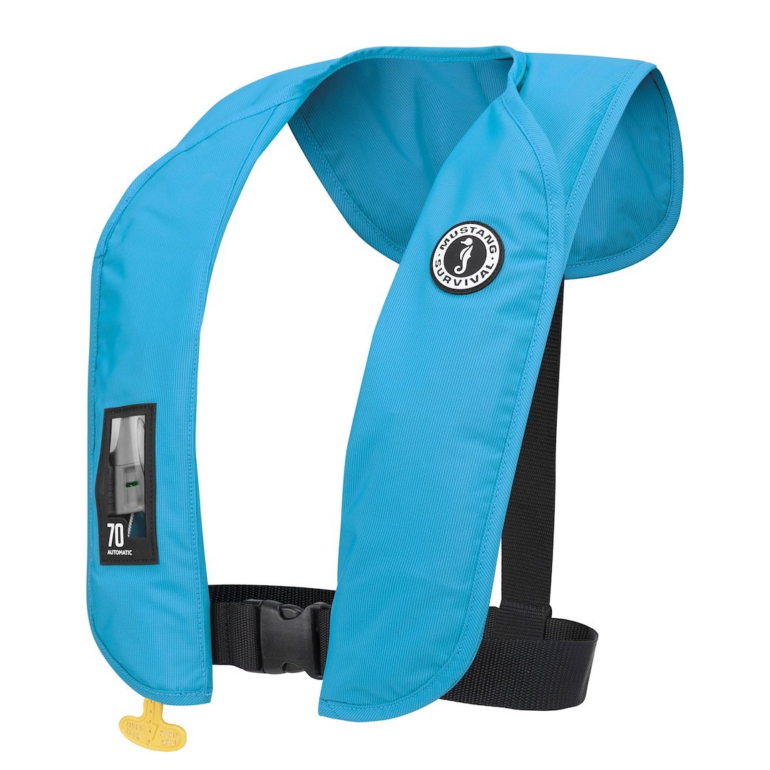 Mustang Surv Pfd – Personal Floatation Device, Mit 70, Type V Automatic/ Manual Inflatable Life Vest, Adult, Universal – MD4032-268-0