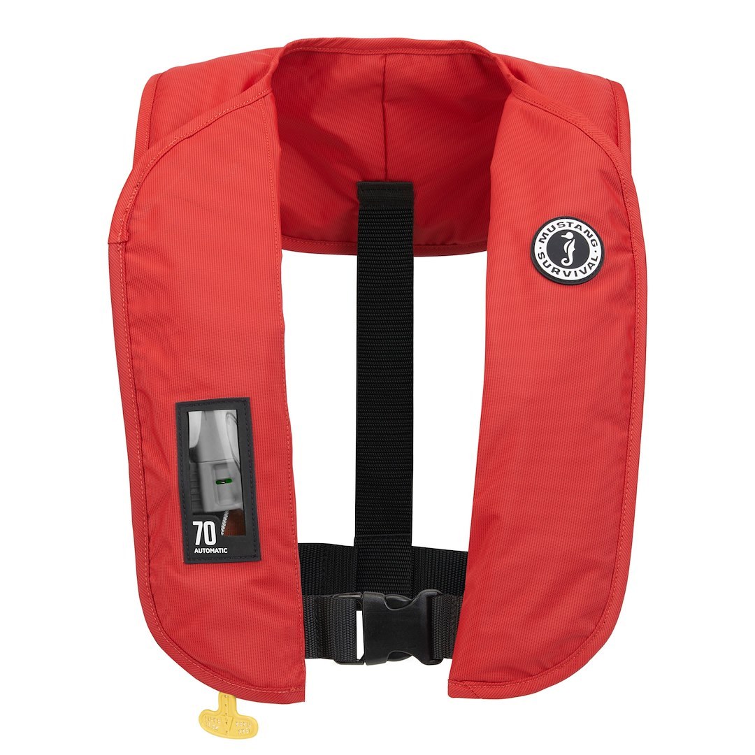Mustang Surv Pfd – Personal Floatation Device, Mit 70, Type V Automatic/ Manual Inflatable Life Vest, Adult, Universal – MD4042-4-0