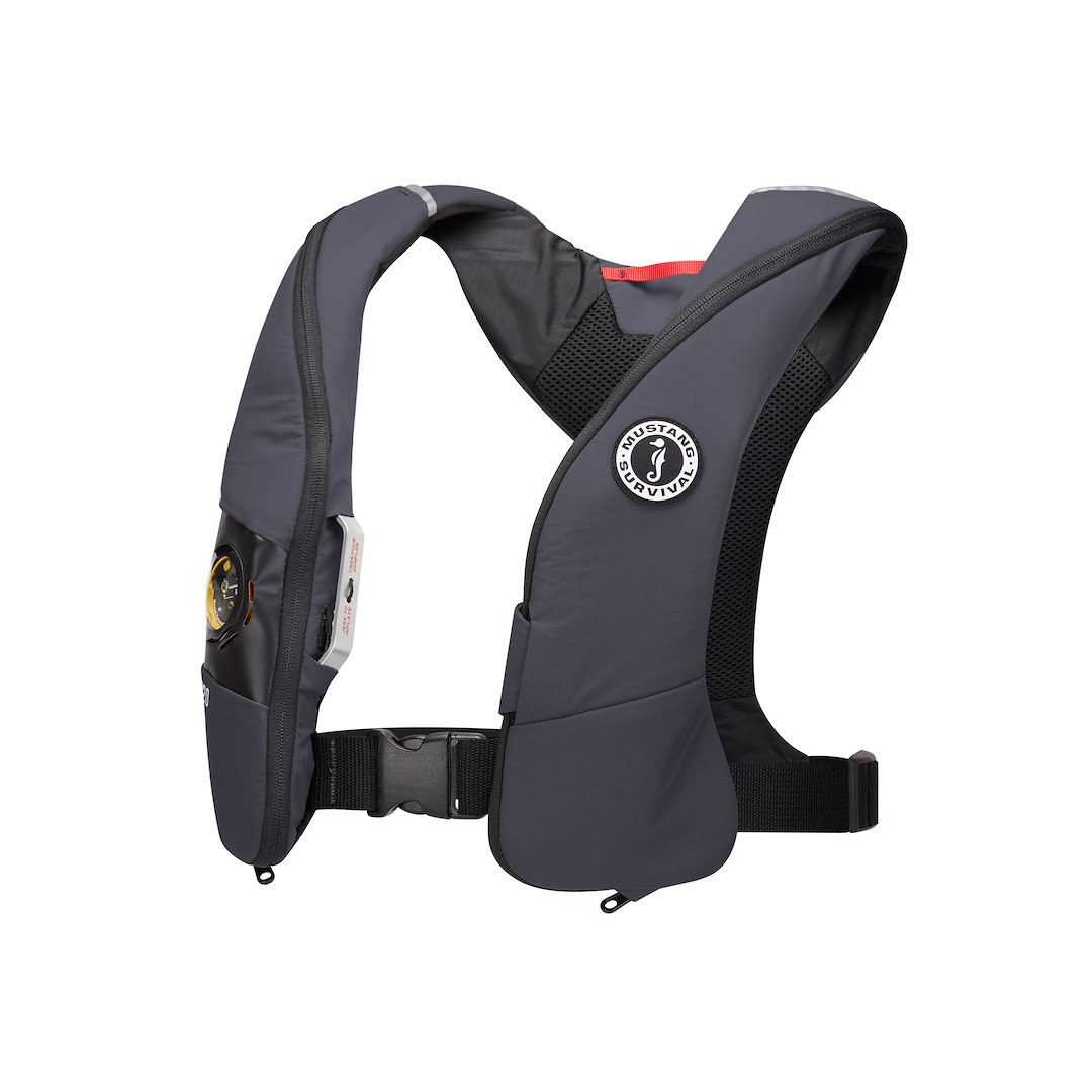 Mustang Surv Pfd – Personal Floatation Device, Elite 120, Type III Inflatable Life Vest, Adult, Universal – MD5170-191-0