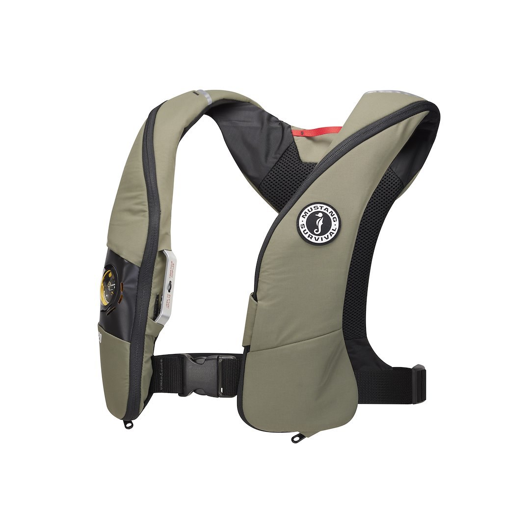 Mustang Surv Pfd – Personal Floatation Device, Elite 120, Type III Inflatable Life Vest, Adult, Universal – MD5170-292-0