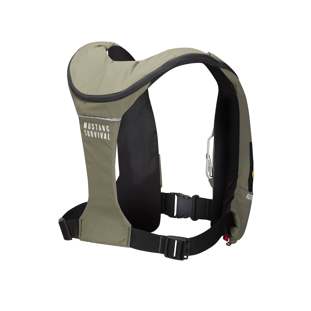 Mustang Surv Pfd – Personal Floatation Device, Elite 120, Type III Inflatable Life Vest, Adult, Universal – MD5170-292-0