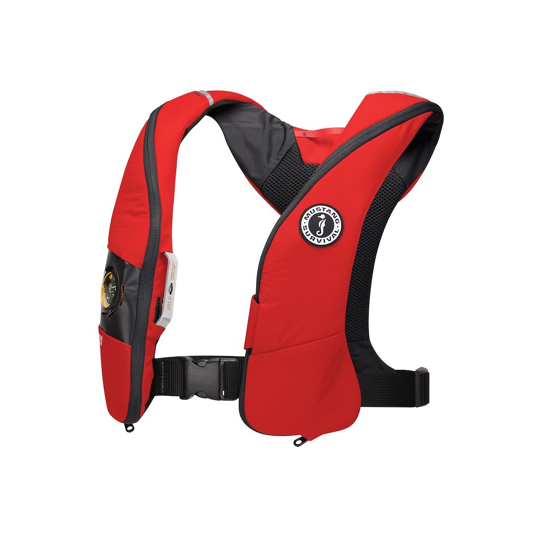 Mustang Surv Pfd – Personal Floatation Device, Elite 120, Type III Inflatable Life Vest, Adult, Universal – MD5170-4-0
