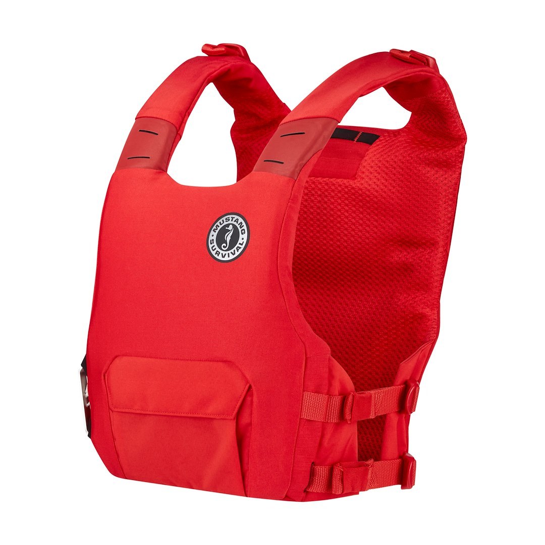 Mustang Surv Pfd – Personal Floatation Device, Khimera, Dual Flotation(foam/ Manual Inflatable) Life Vest, Adult, Universal – MD7183-4-0
