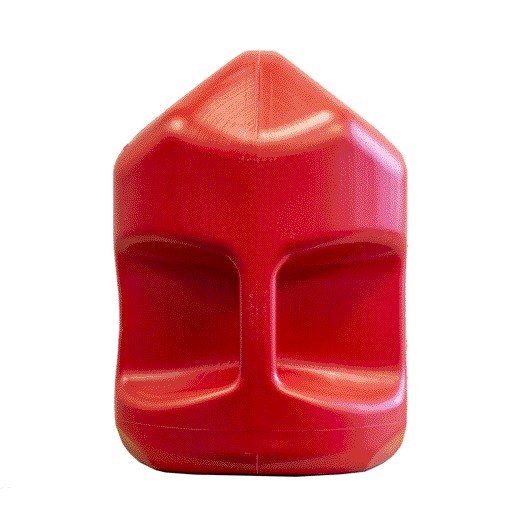 Midwest Can Liquid Storage Container, Safe-Flo, Red, 5 Gallon, Free Standing, High-Density Polyethylene, With Quick-Flow Spout and 2 Handles – 5610
